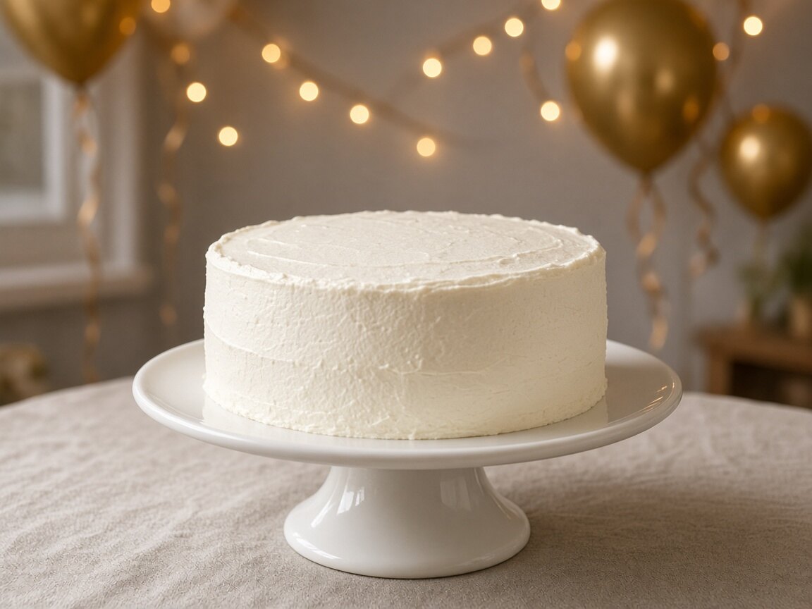 The same cake table without the piece (AI picture)